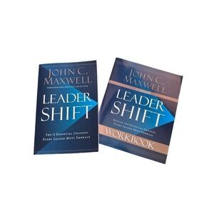 Leadershift Book and Workbook Making the Essential Changes for Every Leader NEW
